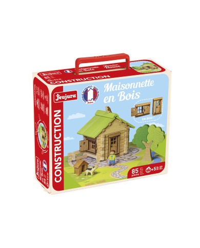 5€68 sur Jeujura - jouet en bois - maison forestière - 100 pièces - Autres  jeux de construction - Achat & prix